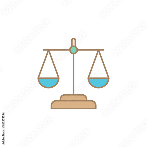 Iconos sobre leyes, abogados y juzgados