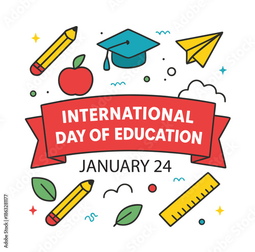 International Day Of Education Eps File Metadata And Technical Details