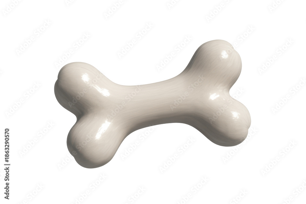 Fototapeta premium Dog bone chew toy on