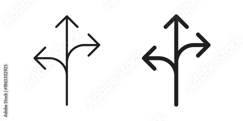 Flexibility icons vector silhouette set. thin line icon pack.