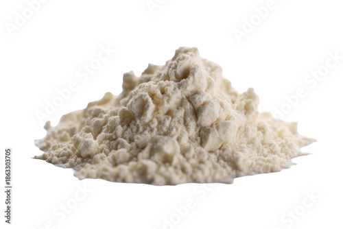 Pile of all-purpose flour