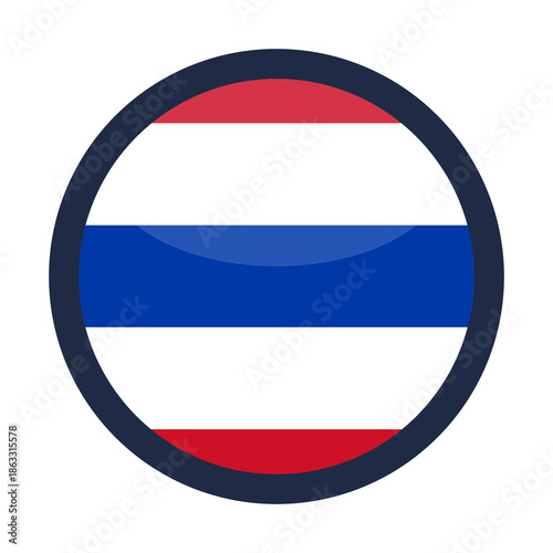 Glossy Round Thailand Flag Icon Button Badge Isolated On Transparent Background PNG Free Download Glossy Round Thailand Flag Icon Button Badge Isolated On Transparent Background PNG - GFXLoad