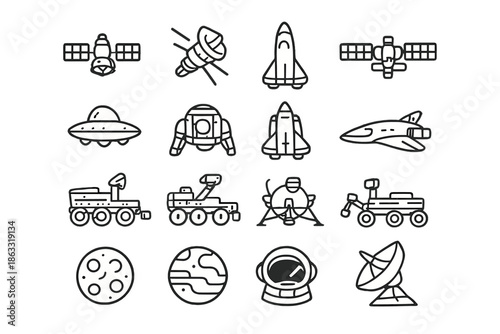 Space Icons Set