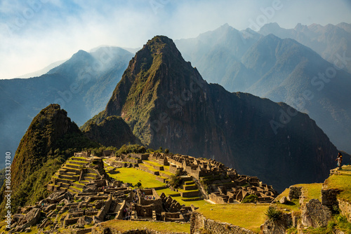 Fényképezés Machu Picchu with Huayna Picchu, Peru