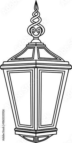 Lantern drawing