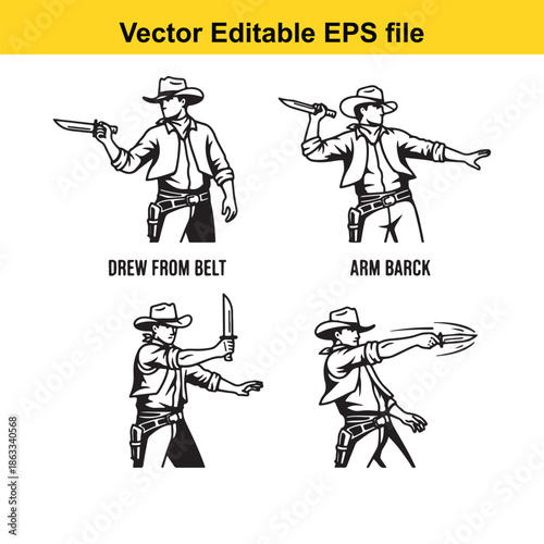 Cowboy gun drawing techniques