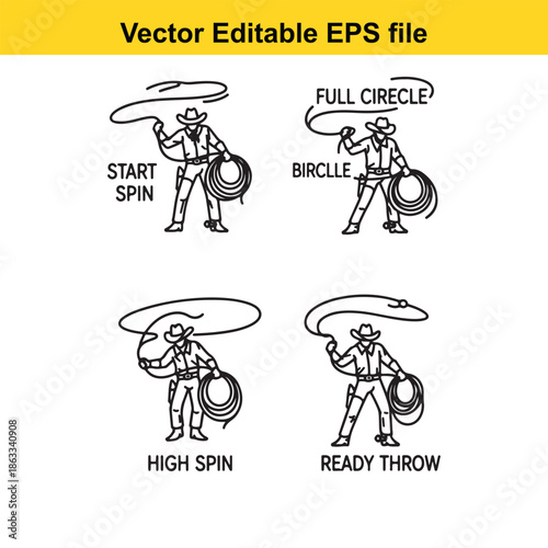 Cowboy lasso techniques