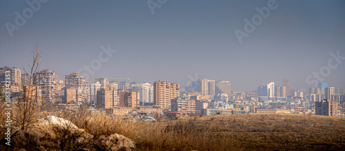 High Rise Residential Buildings in Yerevan Skyline