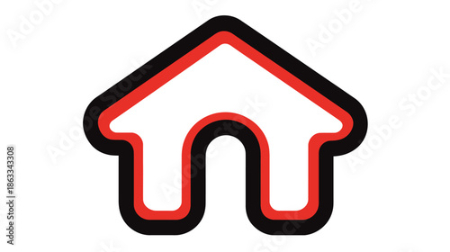 Houseparty logo icon black