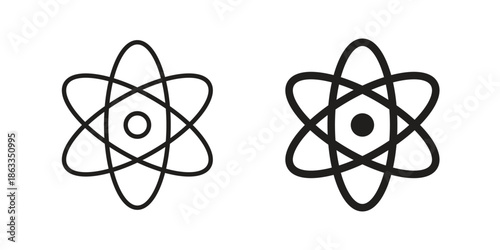 Science icons concept. Vector Line Icon Design. Simple flat style