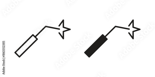 Welding icons concept. Vector Line Icon Design. Simple flat style