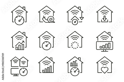 Download wi icon troubleshooting fi health speed quality vector issue test internet