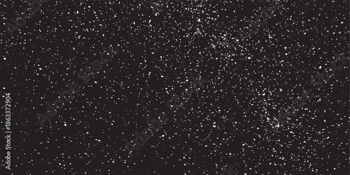 Abstract vector noise. Small particles of debris and dust. Distressed uneven background. Grunge with fine grains isolated on white background. Vector illustration. EPS10.