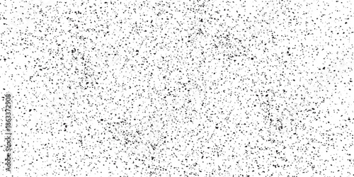 Abstract vector noise. Small particles of debris and dust. Distressed uneven background. Grunge with fine grains isolated on white background. Vector illustration. EPS10.