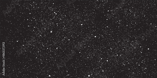 Abstract vector noise. Small particles of debris and dust. Distressed uneven background. Grunge with fine grains isolated on white background. Vector illustration. EPS10.