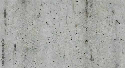 Raw concrete wall texture background with scratches and air bubbles, dry industrial cement surface.