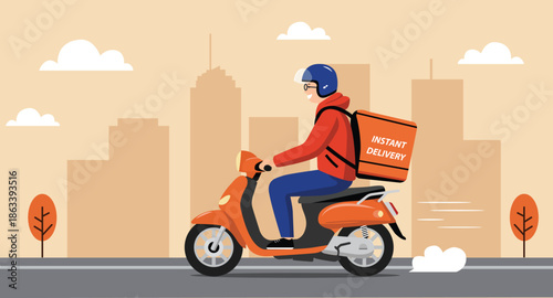Instant Delivery Service in the City