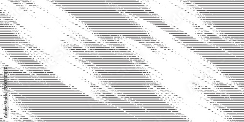 Slash line. Border with diagonal lines. Angle of tilt stripes. Black pattern of footer isolated vector on white background.