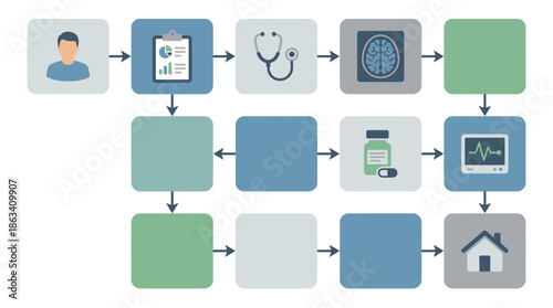 Medical professional providing healthcare services at home