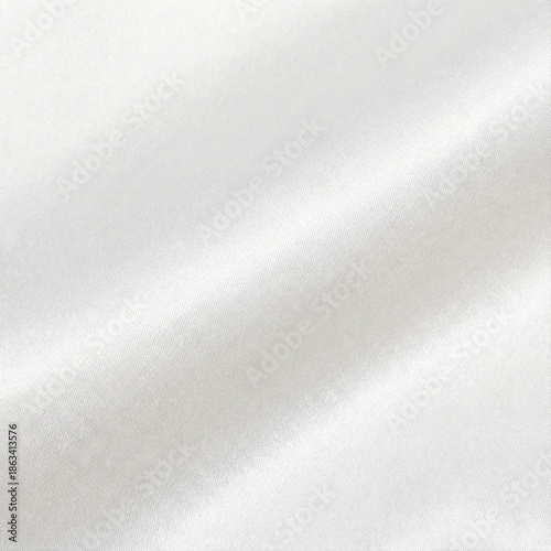 White Silk Satin Fabric Texture for Luxury Wedding Background