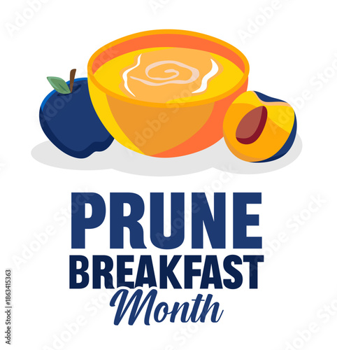 prune breakfast month with delicious prunes
