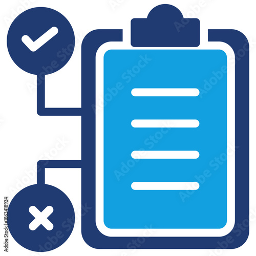 Test Blue Color Icon