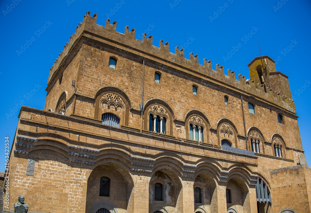 Fototapeta premium Palazzo del Capitano del Popolo Orvieto, Italy