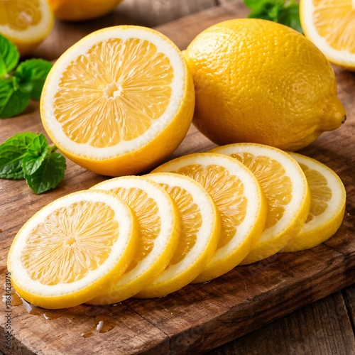 lemon and orange