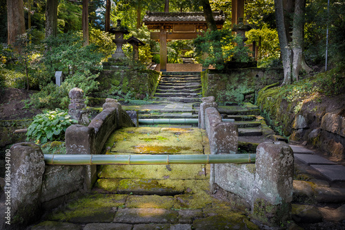 Fotografija Natural Surroundings of the Old Jochiji Temple in Kamakura, Japan