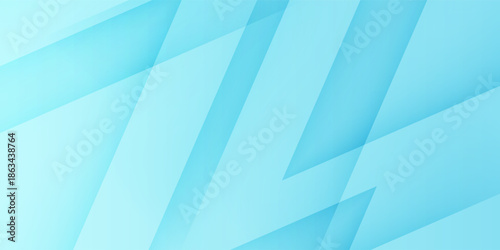Abstract Light Blue Geometric Overlap Background for Technology. Suit for banner, web, brochure, pamflet and presentation