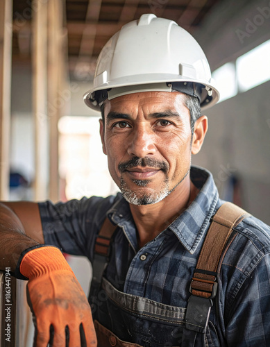portrait of a construction worker