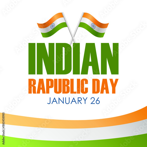 vector graphic of Indian Republic Day ideal for Indian Republic Day celebration