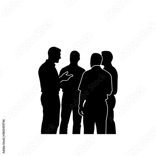 Business meeting with colleagues