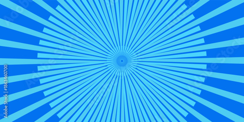 Blue rays background