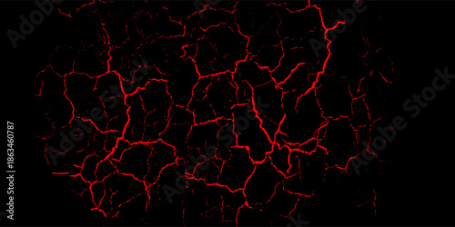 Cracked dry wall texture background. Abstract cracked wall in summer.