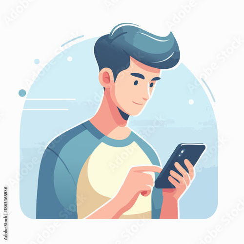 Smart device user character vector