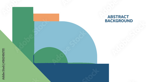 Modern abstract background with geometric shapes