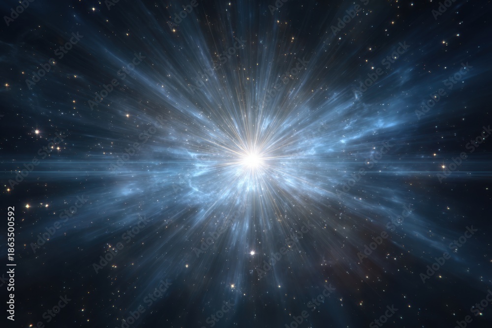 Fototapeta premium Cosmic explosion in deep space (15)