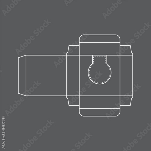 die, die cut, cardboard box dieline, box die-line, die-line,box dieline, dieline template