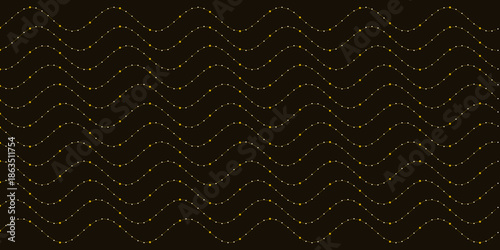 Golden Orbit Futuristic Data Wave Mesh Background for Business Intelligence, Investor Decks, and Corporate Reports