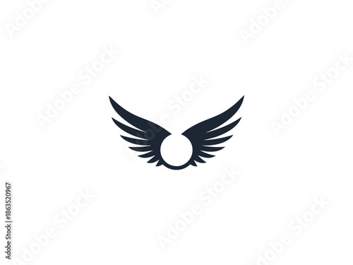 Expanding Creation Pattern Silhouette Vector