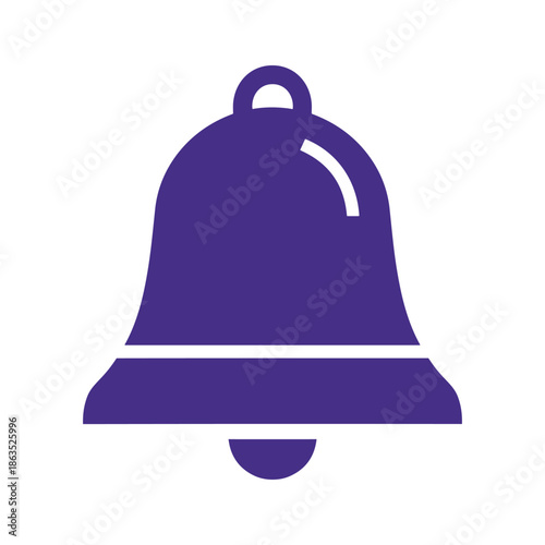 Purple Bell Icon