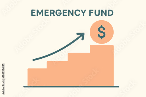 Emergency Fund Growth Steps to Financial Security and Stability.