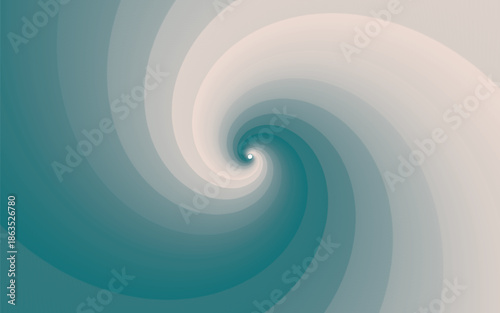 Abstract spiral wave gradient background with smooth gradient swirls in shades Modern hypnotic vortex design for digital art, wallpaper, or motion graphics swirling motion Hypnotic