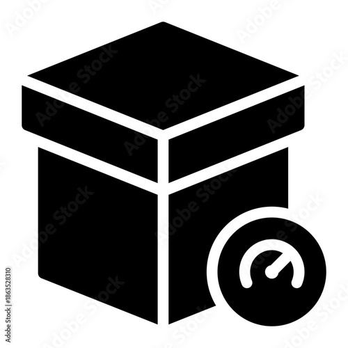 performance glyph icon