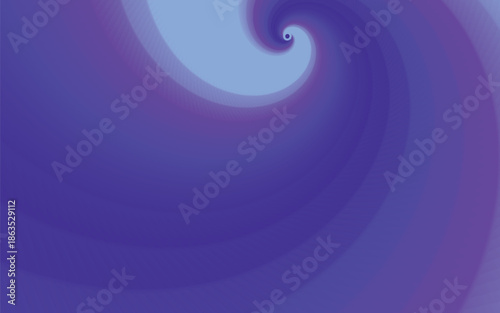 Abstract spiral wave gradient background with smooth gradient swirls in shades Modern hypnotic vortex design for digital art, wallpaper, or motion graphics swirling motion Hypnotic