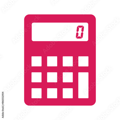 Calculator Icon Vector Illustration