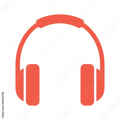 Headphones Vector Illustration