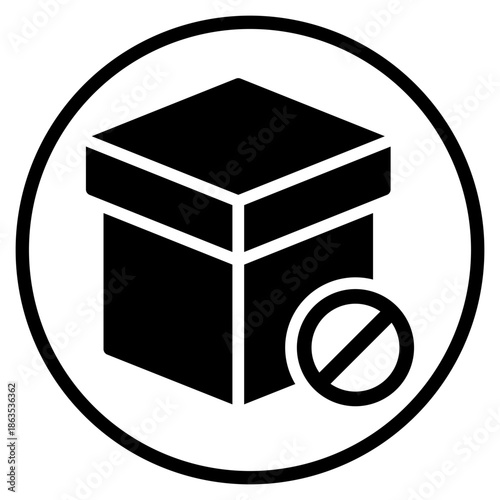 block glyph icon