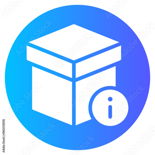 info gradient icon